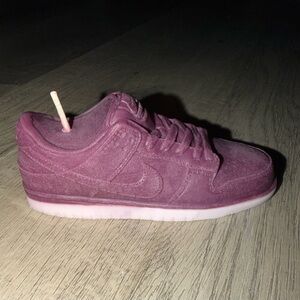 Custom small Purple Sneaker Candle